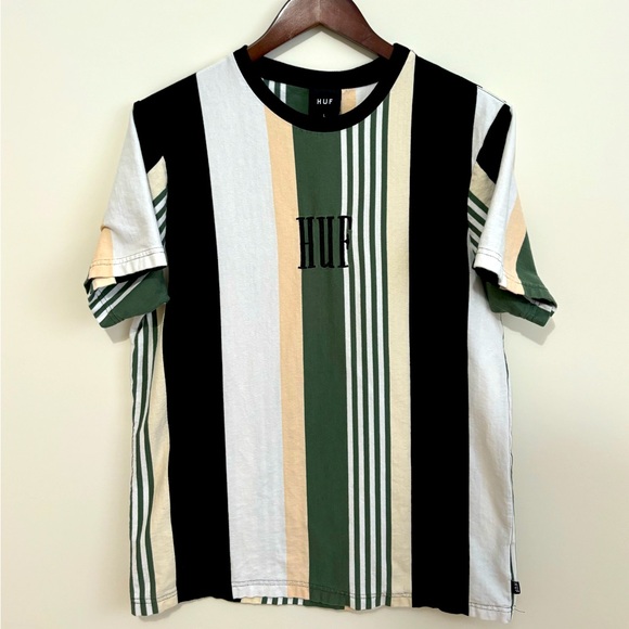 HUF HUF Striped t-shirt. - Picture 1 of 3